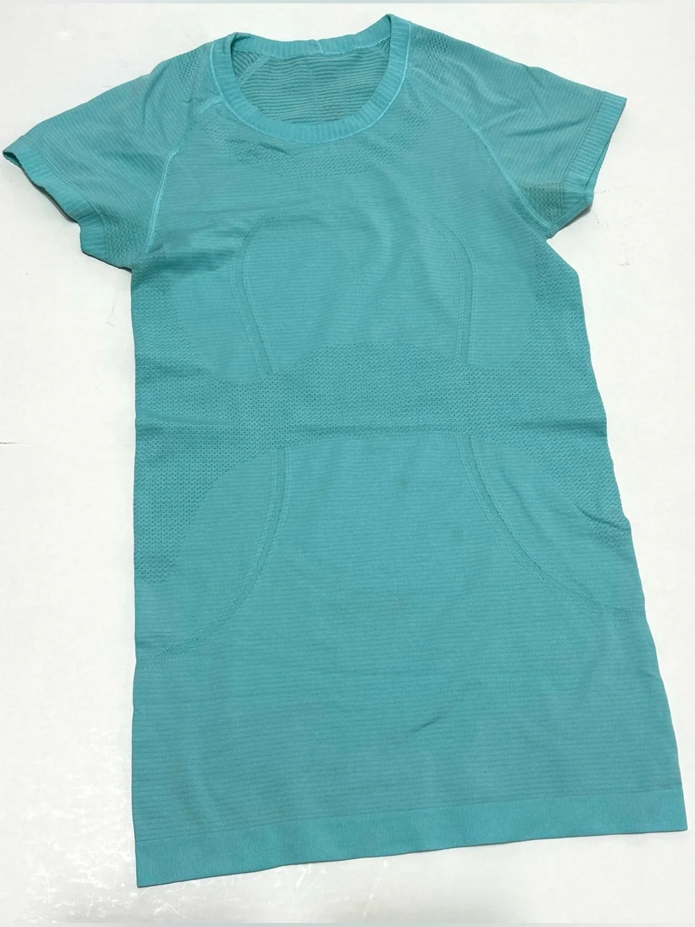Lululemon Teal Short Sleeve Athletic Dress